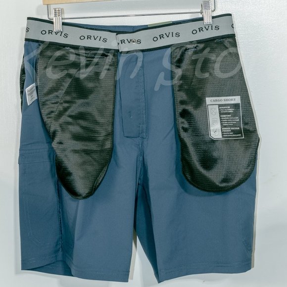 Orvis Men’s Cargo with belt Short - Picture 5 of 6